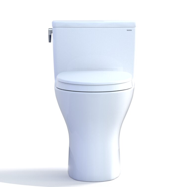 Dual-Flush Elongated One-Piece toilet with Tornado Flush (Seat Included)
